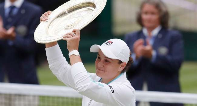Wimbledon'da şampiyon Ashleigh Barty