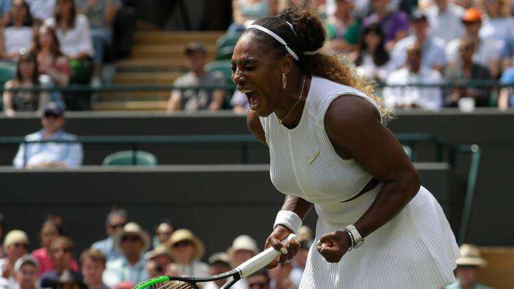 Serena Williams'a Wimbledon'da para cezası