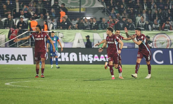 7 goll&uuml; ma&ccedil;ta kazanan Trabzonspor:4-3