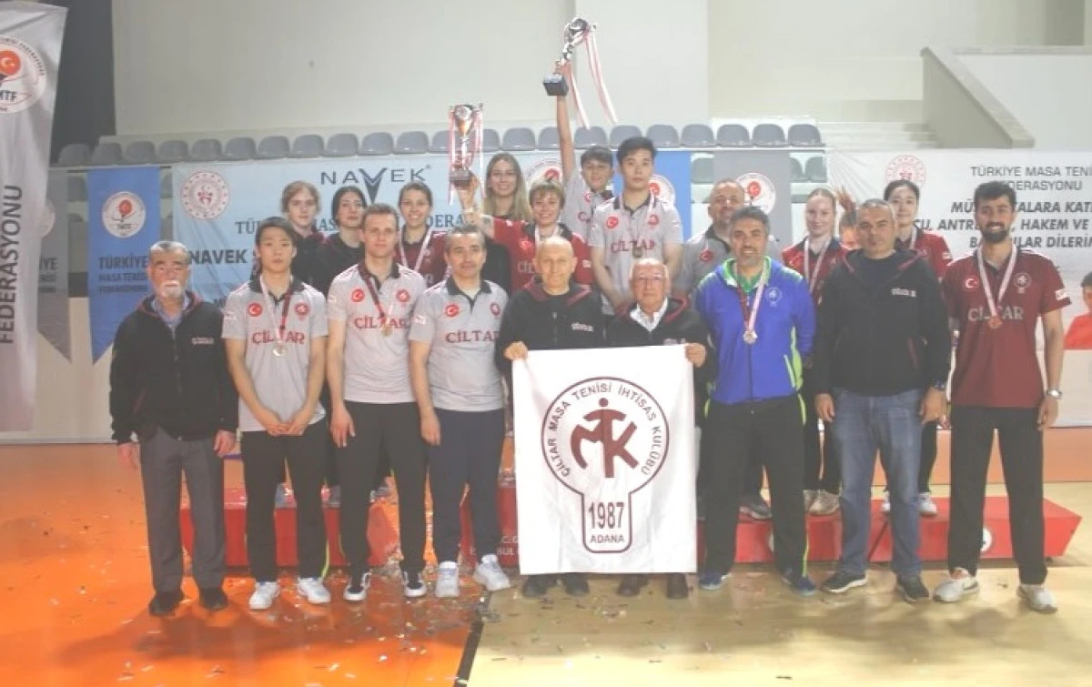 Adana’nın Spordaki Marka Kulübü   ÇİLTAR Masa Tenisi Spor Kulübü