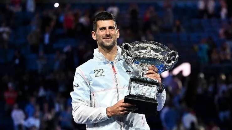 Avustralya Açık'ta şampiyon Novak Djokovic