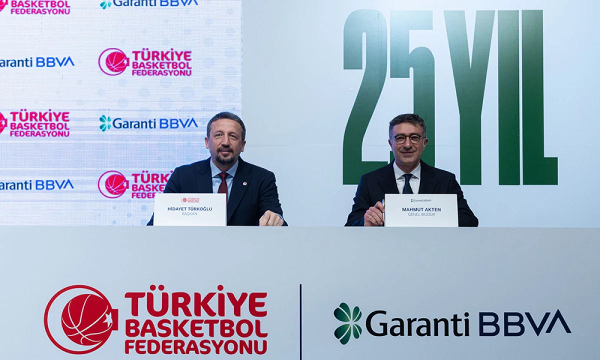  Basketbol Federasyonu ile Garanti BBVA&rsquo;nın İş Birliği 25. Yılında
