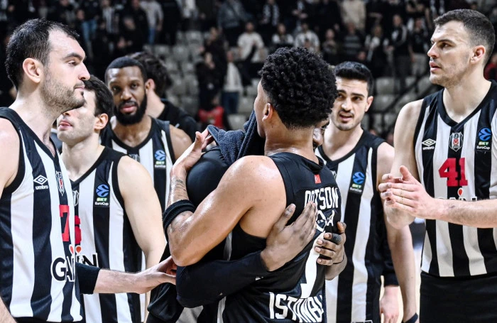 Beşiktaş  seride &ouml;ne ge&ccedil;ti:91-72