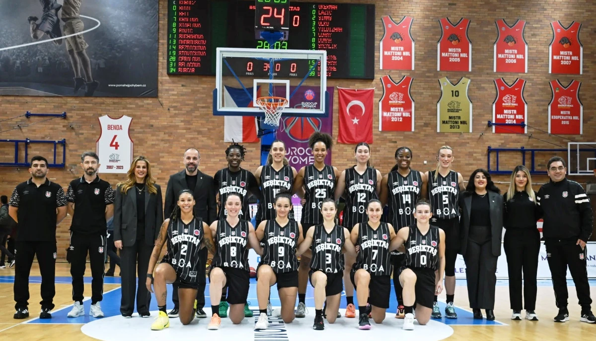 Beşiktaş'tan deplasmanda 35 sayı fark:83-48