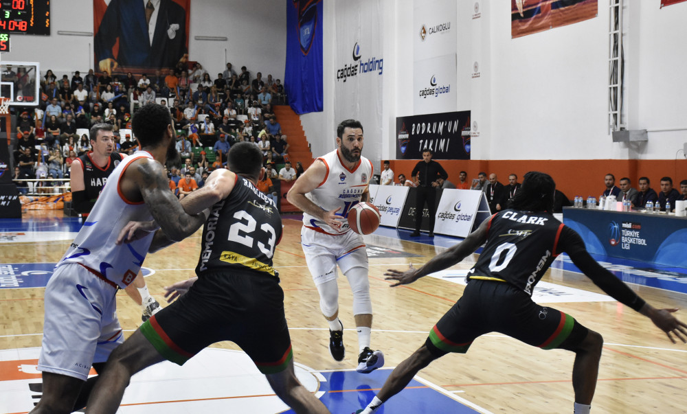 Çağdaş Bodrumspor Basketbol Süper Ligi'ne yükseldi:101-84