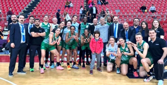 Derbiyi Nesibe Aydın kazandı:73-60