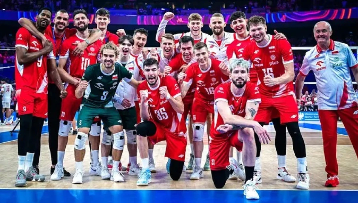 Erkekler Milletler Ligi'nde  Polonya şampiyon 