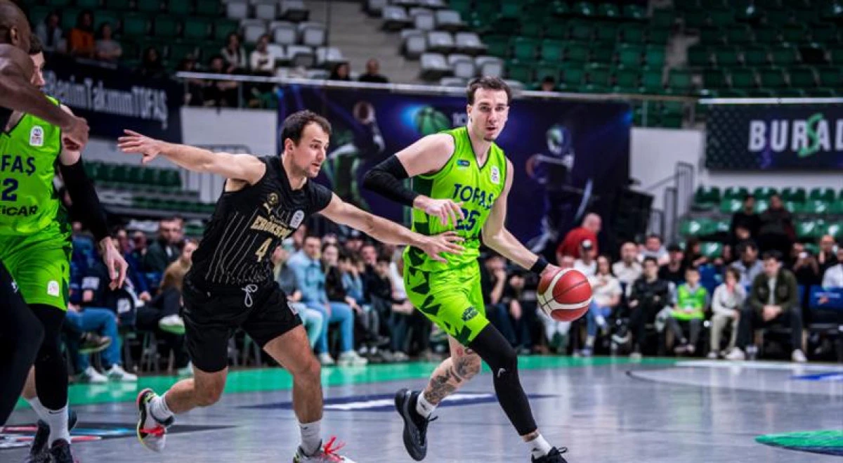 Erokspor,  Bursa'da kazandı:91-81