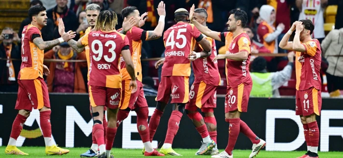 Galatasaray farklı kazandı:5-1