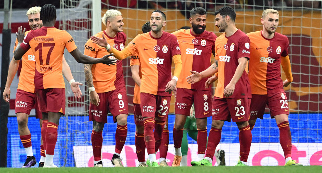 Galatasaray gol olup yağdı:6-1