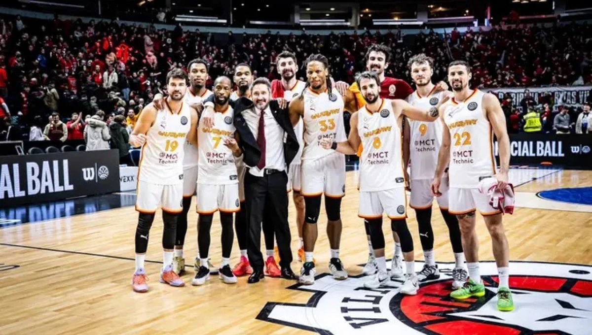 Galatasaray  Litvanya'da uzatmada galip:89-85