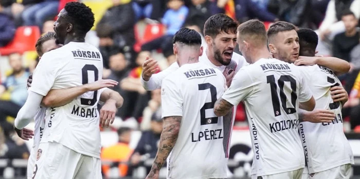 Gaziantep FK deplasmanda galip:3-0