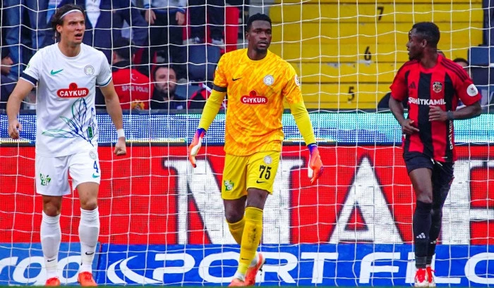 Gaziantep FK ile Çaykur Rizespor yenişemedi:2-2