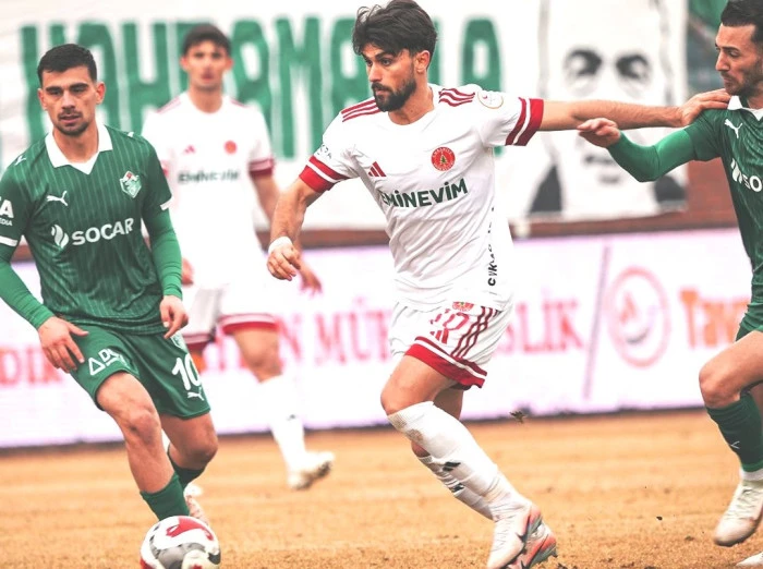 Iğdır FK ile  &Uuml;mraniyespor yenişemedi:1-1