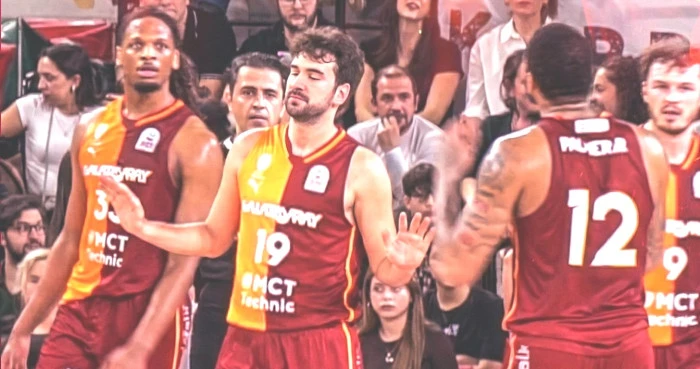 İzmir'de olaylı ma&ccedil;ı Galatasaray kazandı:82-72