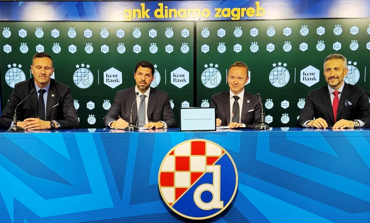 KentBank, Dinamo Zagreb'in forma sponsoru oldu