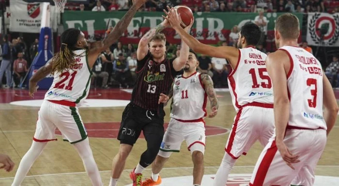 Manisa Basket, deplasmanda kazandı:80-69