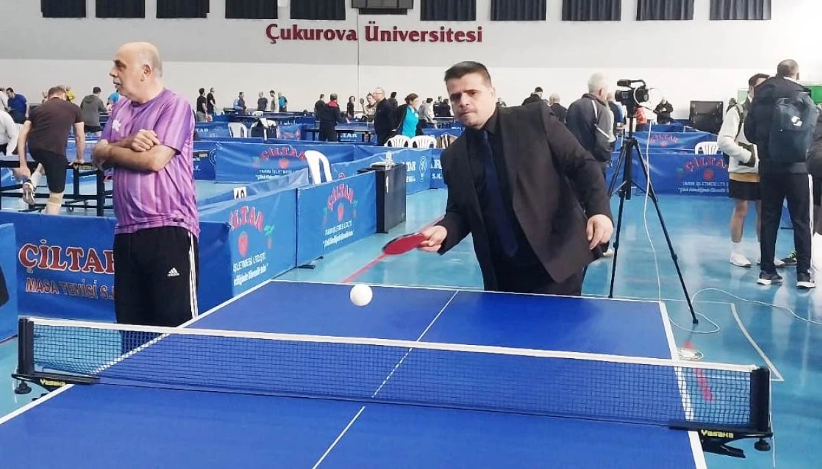 Mehmet Uygur, &ldquo;Adana Veteranlar Masa Tenisi Turnuvası Uluslararası Markamız&rdquo;