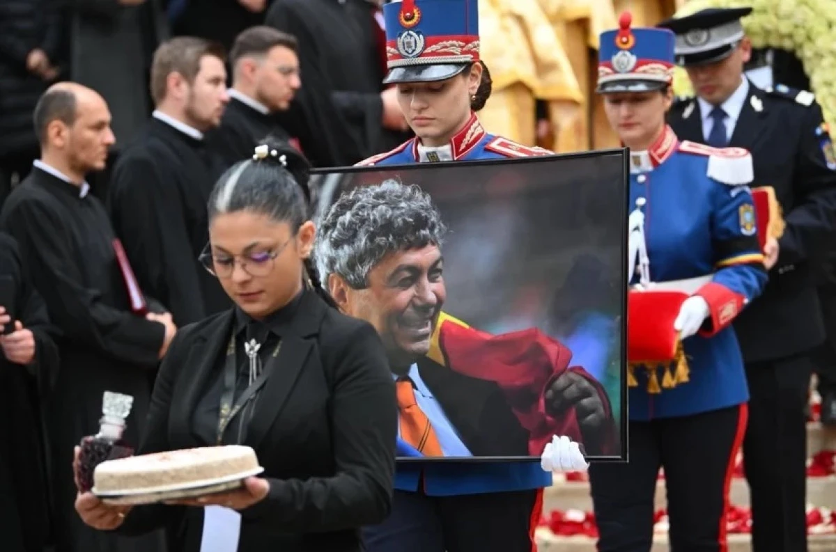  Mircea Lucescu son yolculuğuna uğurlandı