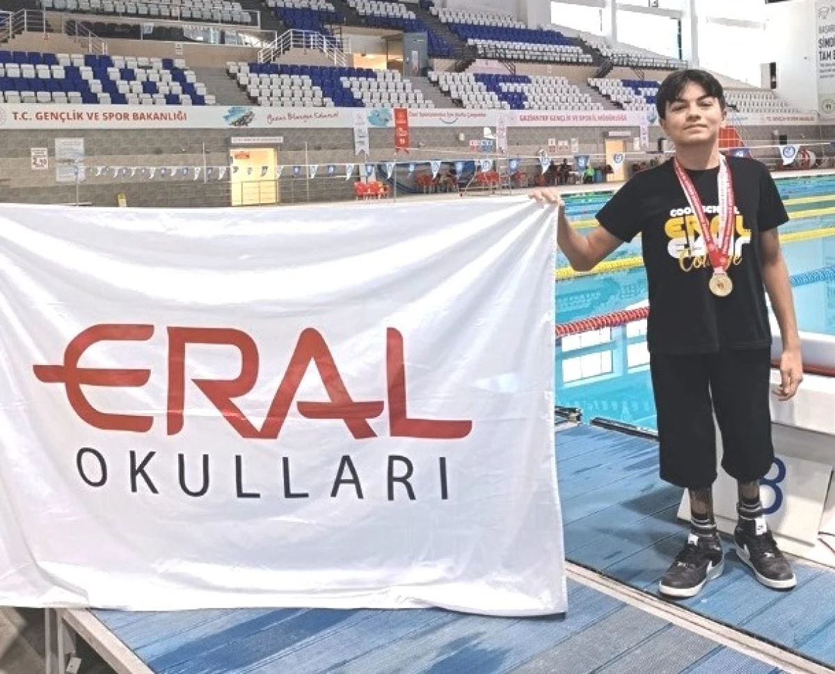 Özel Eral Okulları Yüzmede Adana’nın Gururu