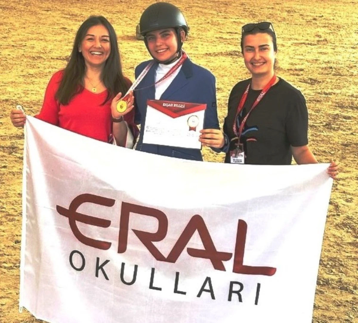 Özel Eral Okulları’ndan Berfin Irak Şampiyon