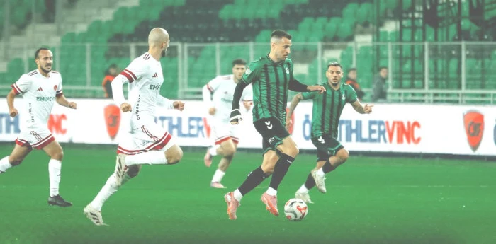  Sakaryaspor ile  Ümraniyespor yenişemedi:1-1