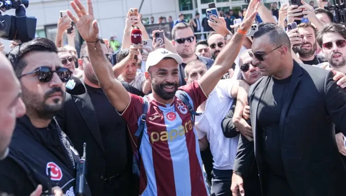 Salah, Trabzonspor i&ccedil;in İstanbul'da
