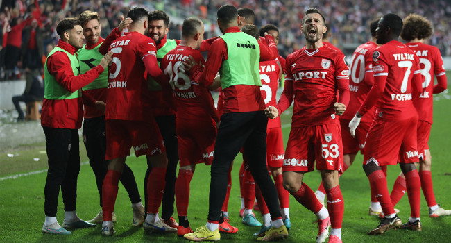 Samsunspor'un Süper Lig hasreti bitiyor:1-0