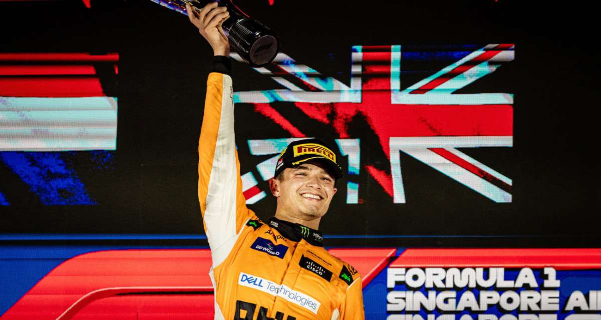 Singapur Grand Prix’sini Lando Norris kazandı