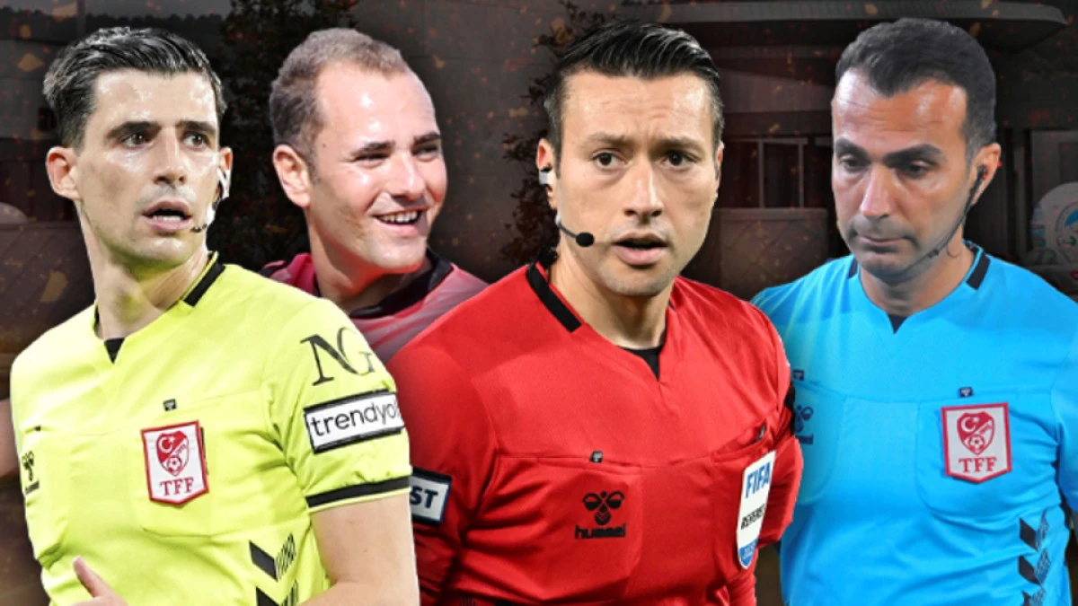 TFF, bahis oynayan hakemlerin isimlerini açıkladı!