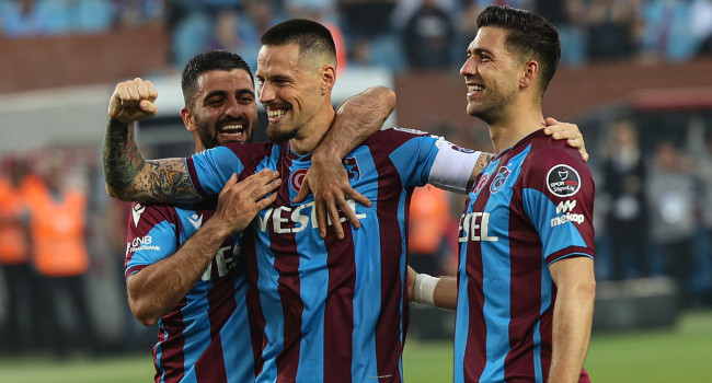 Trabzonspor, evinde coştu:5-1