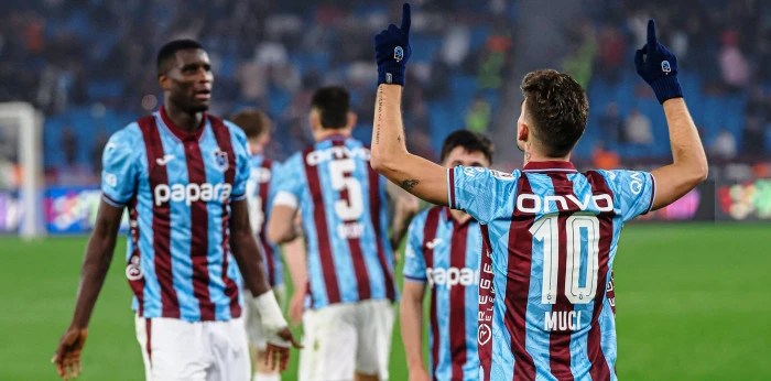  Trabzonspor, sahasında kazandı:3-1