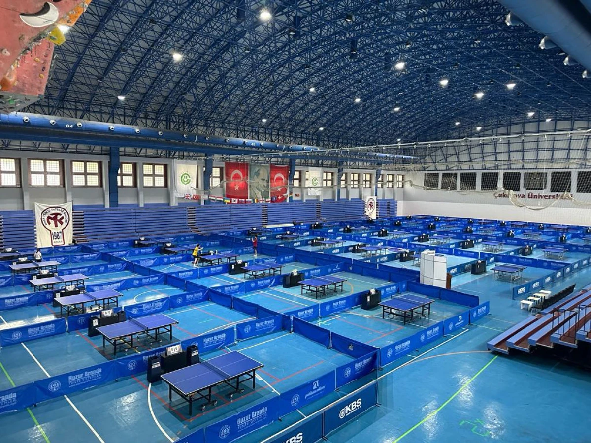 Uluslararası 13. Adana Veteran Masa Tenisi Turnuvası'nda Geri Sayım